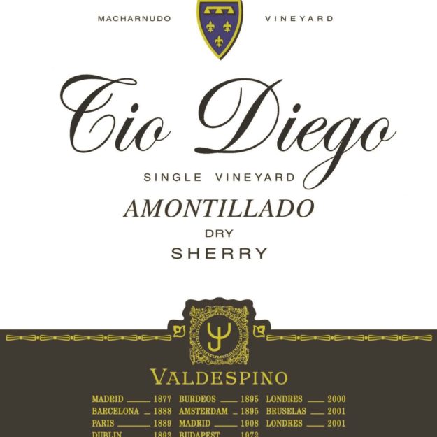 Valdespino "Tio Diego" Amontillado Sherry 750ml