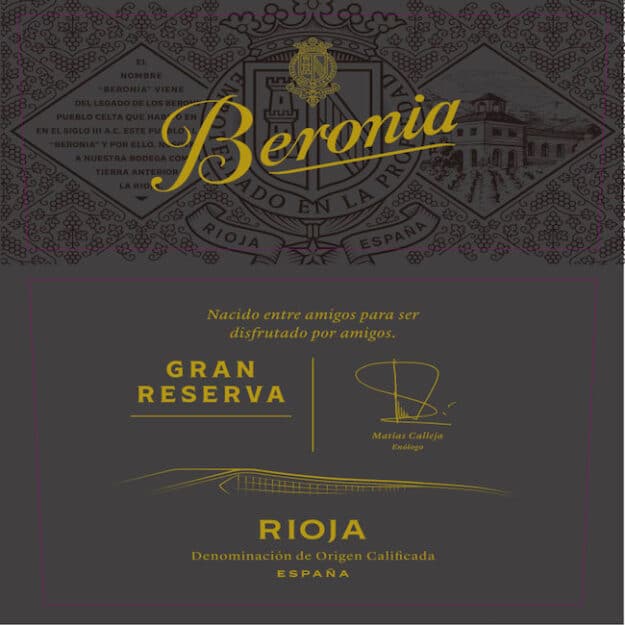 Bodegas Beronia Gran Reserva 750ml 2013