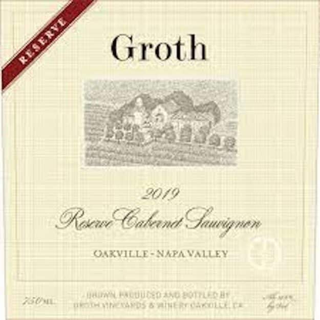 Groth Reserve Oakville Cabernet 750ml 2019