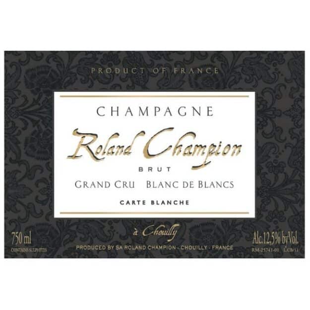Champagne Roland Blanc de Blanc 750ml NV