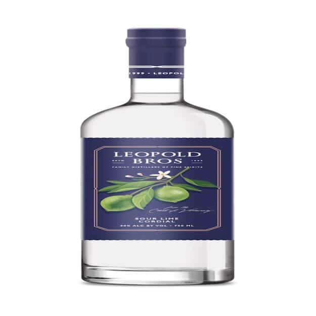 Leopold Bros. Sour Lime Cordial 750ml
