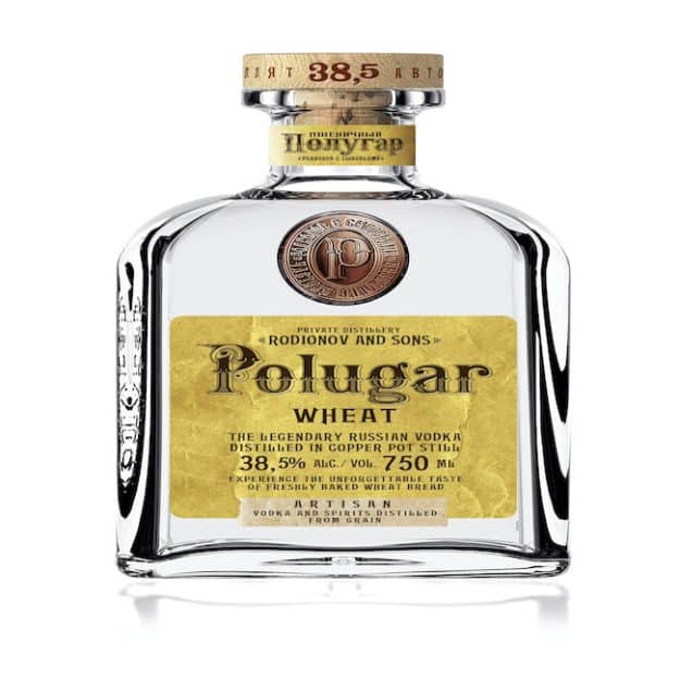 Polugar Wheat Vodka 750ml