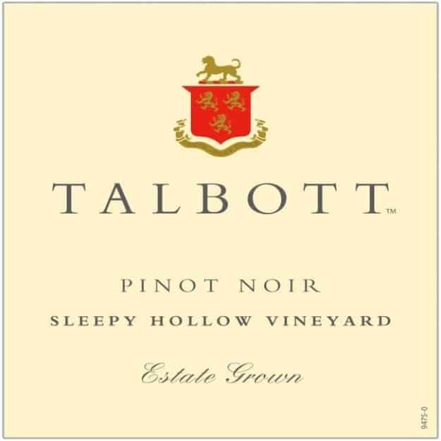 Talbott Sleepy Hollow Pinot Noir 750ml 2019