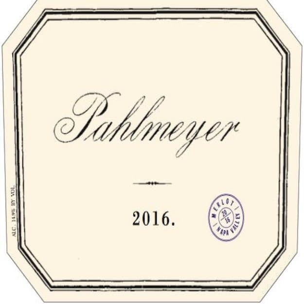 Pahlmeyer Merlot 1.5L 2016