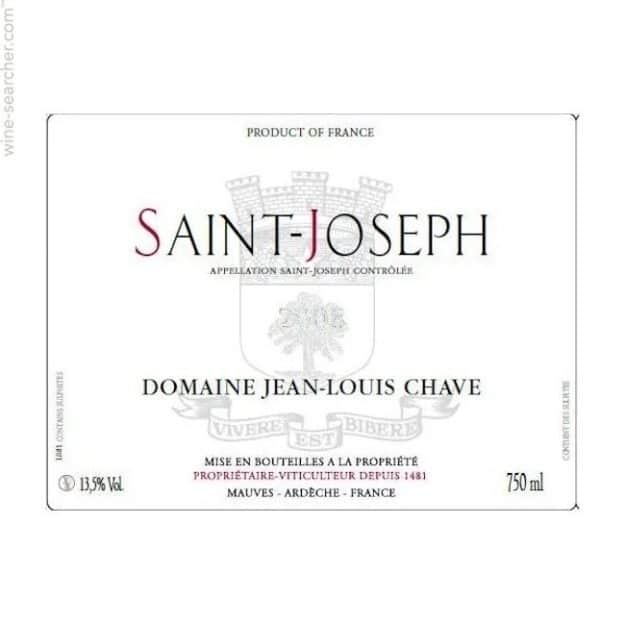 Jean Louis Chave "Saint-Joseph" 750ml 2023