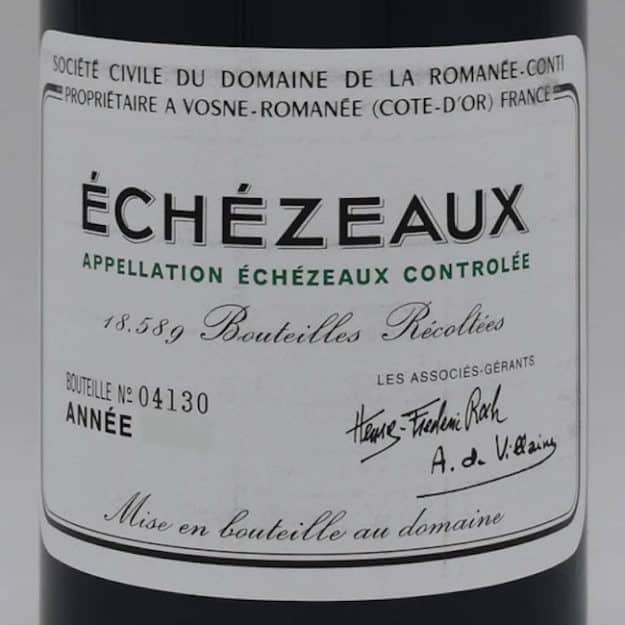 Domaine Romanee Conti "Echezeaux" 750ml 2018