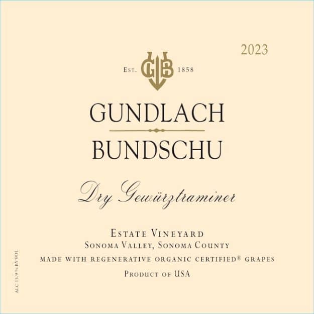 Gundlach Bundshu Gewurztraminer 750ml 2023