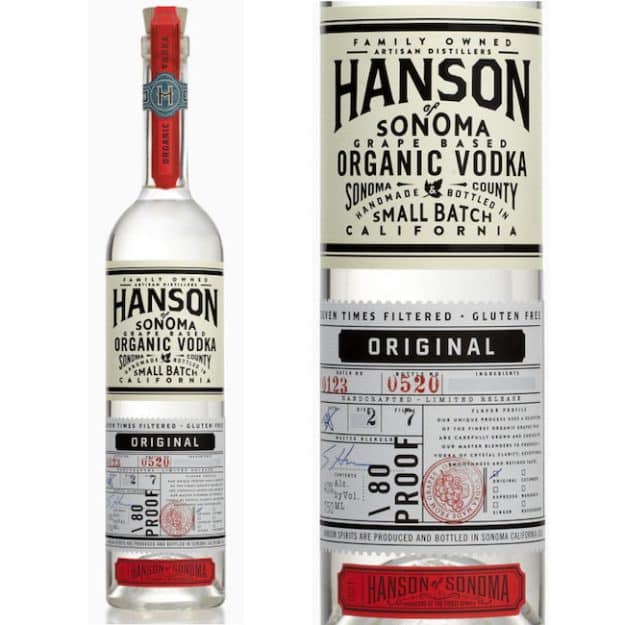 Hansons Vodka 750ml