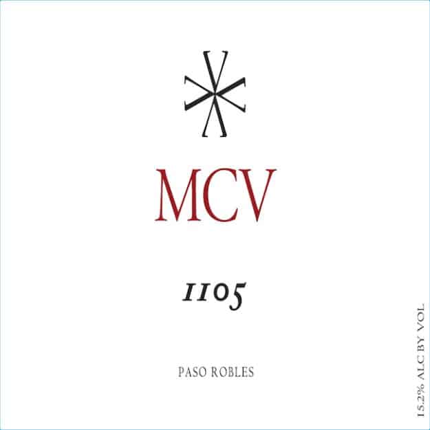 MCV "1105" Red Blend 750ml 2021