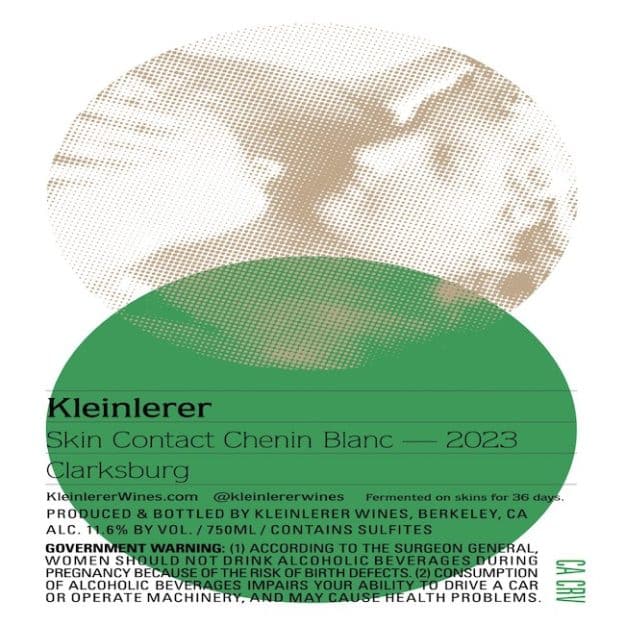Kleinlerer Skin Contact Chenin Blanc 750ml 2023