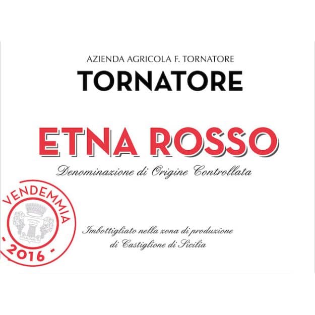 Tornatore Etna Rosso 750ml 2021