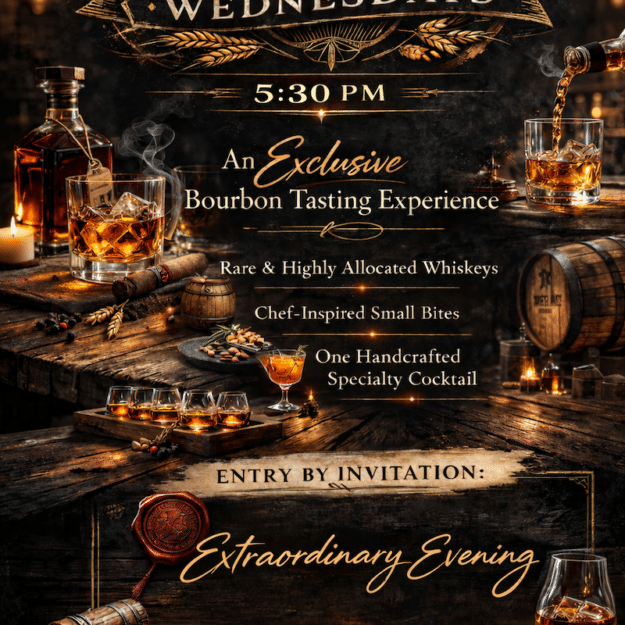 Whiskey Wednesday's Monthly Tasting Event May 20th 5:30pm