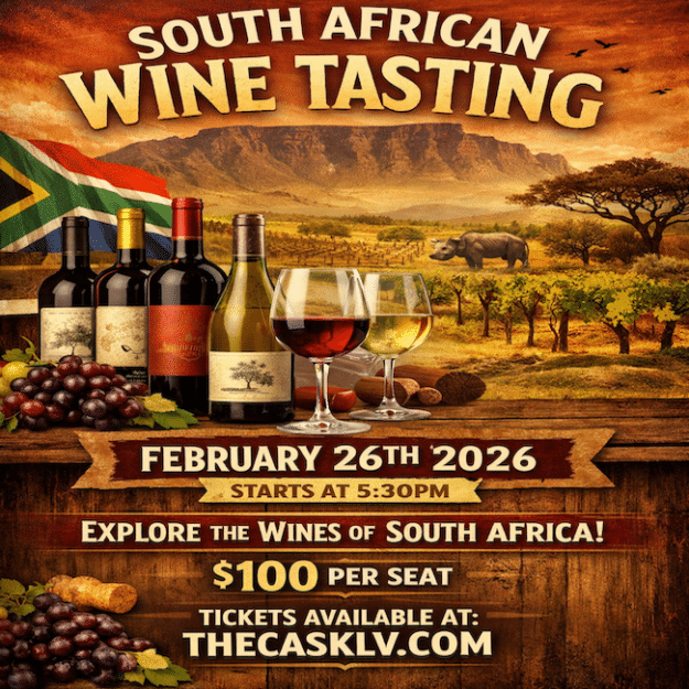 Wines of South Africa Tasting February 26th