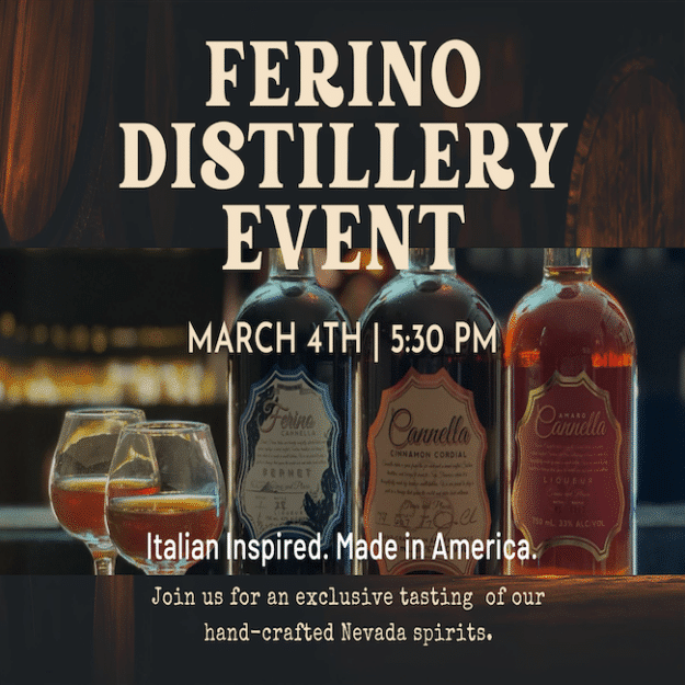 Ferino Distillery Event | March 4th 5:30pm