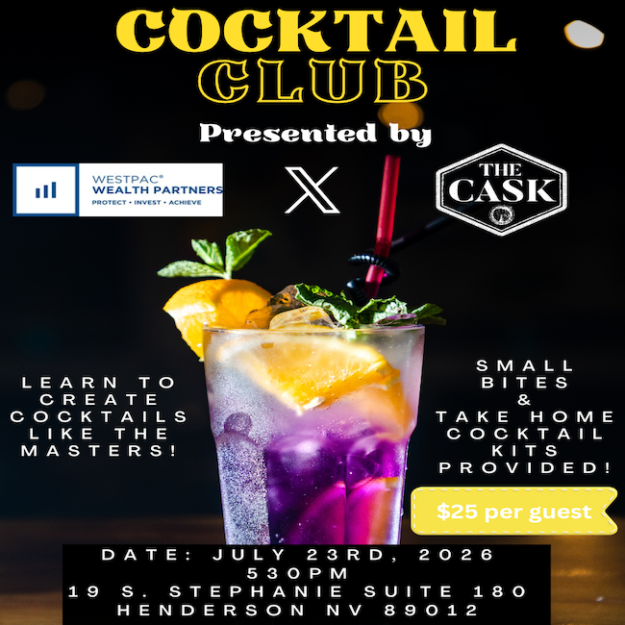 Cocktail Club Sponsored by West Pac Wealth Partners