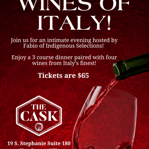 Italian Wine Dinner with La Spinetta April 30th, 5:30pm