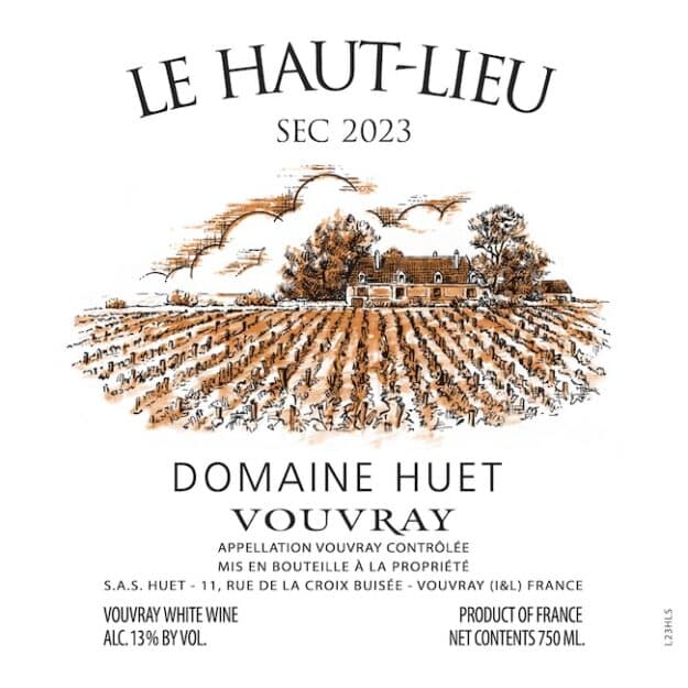 Domaine Huet Vouvray 750ml 2023
