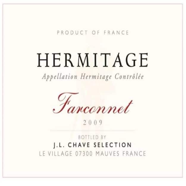 Jean Louis Chave "Farconnet" Hermitage 750ml 2023