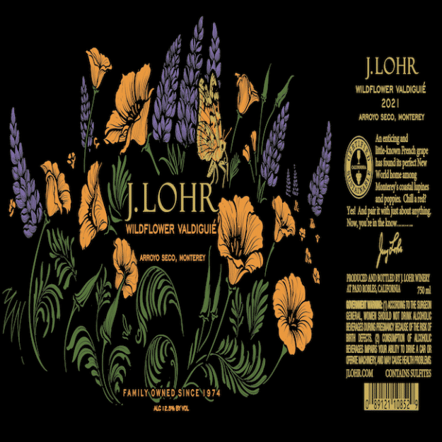 J. Lohr "Wildflower" Valdigue 750ml 2023