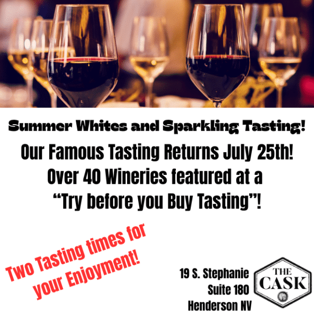 Summer Whites Sales Event July 25th, 2026
