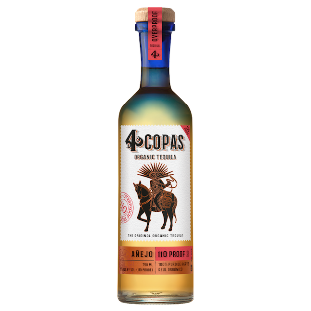 4 Copas Anejo 110prf 750ml