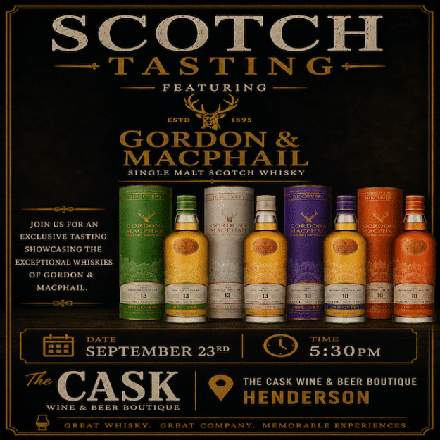 Whiskey Wednesday Featuring Gordon McPhail September 23rd, 2026
